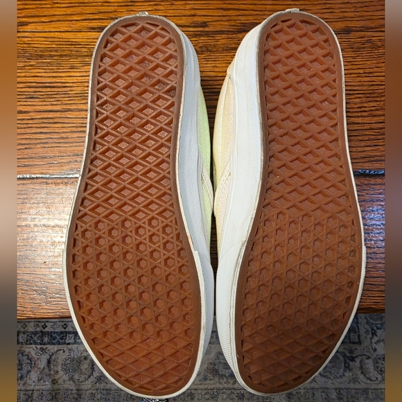 Vans Glittery White Slip-On Sneakers - Picture 8 of 10